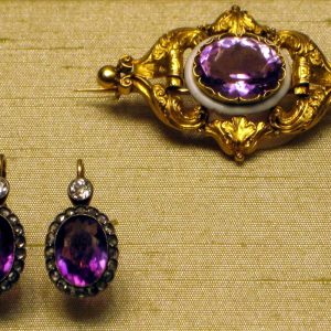 Amethyst Drop Earrings