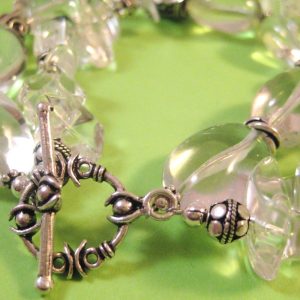 Clear Quartz Beaded Bracelet