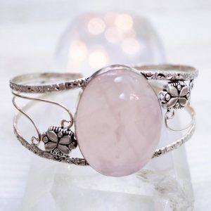 Rose Quartz Stacking Ring